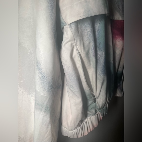 Calia Lined Jacket Airbrush Crystal Multi Zipper with Pockets Performance XL - Picture 5 of 8